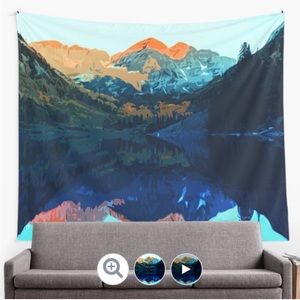 Redbubble Maroon Bells Tapestry | Aspen, Snowmass Colorado landscape